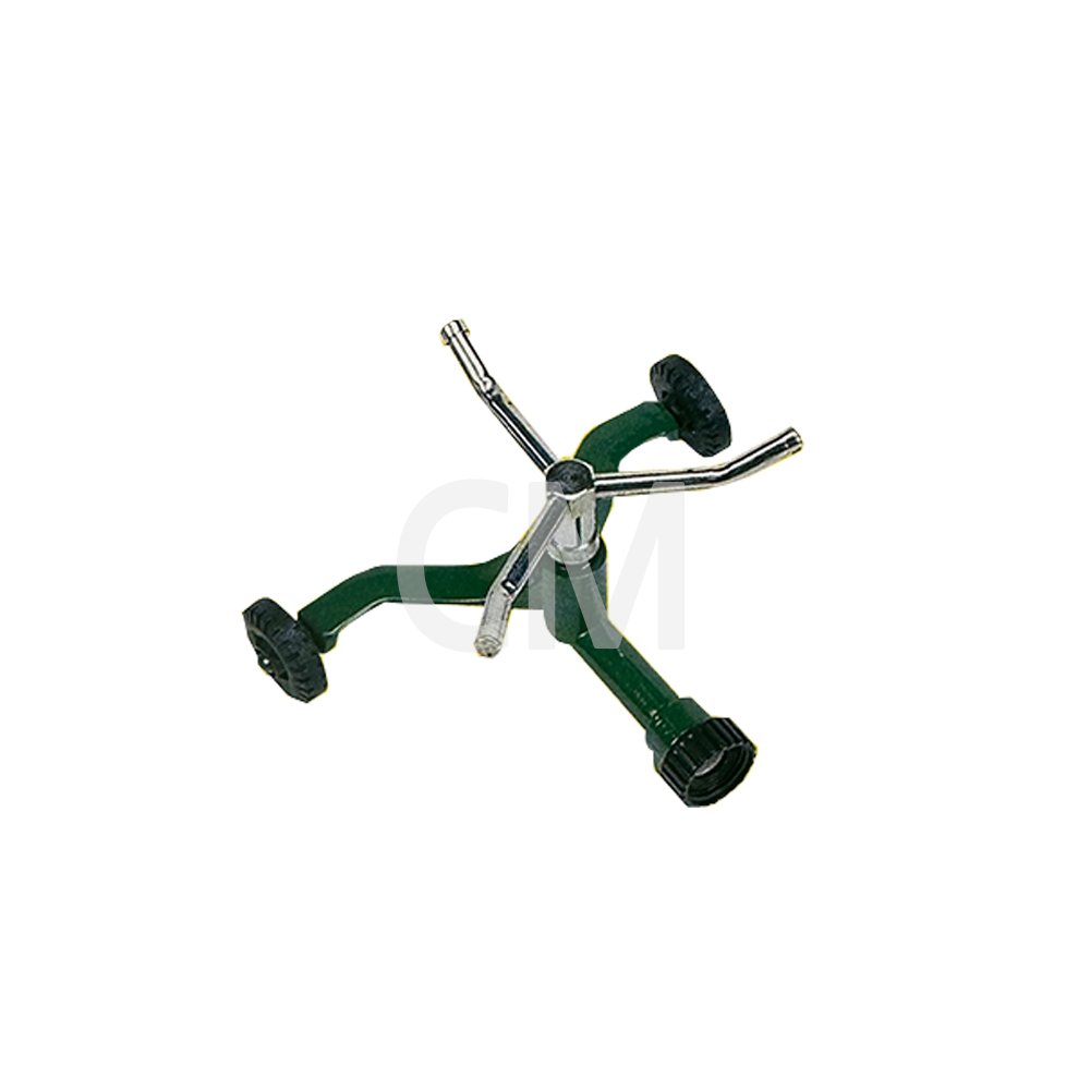 포세이돈 스프링쿨러 앉은뱅이 T-S200 스프링클러 회전식 미니 바퀴형 이동식 3-ARM 21,500원