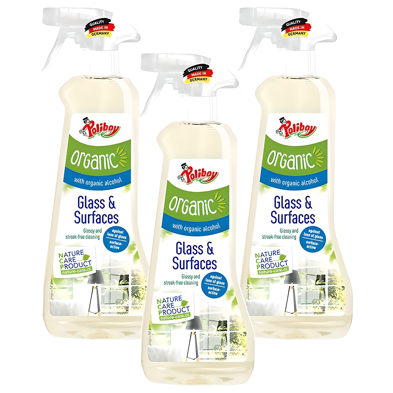 폴리보이 오가닉 유리 앤 거울 클리너, 500ml, 3개 29,900원
