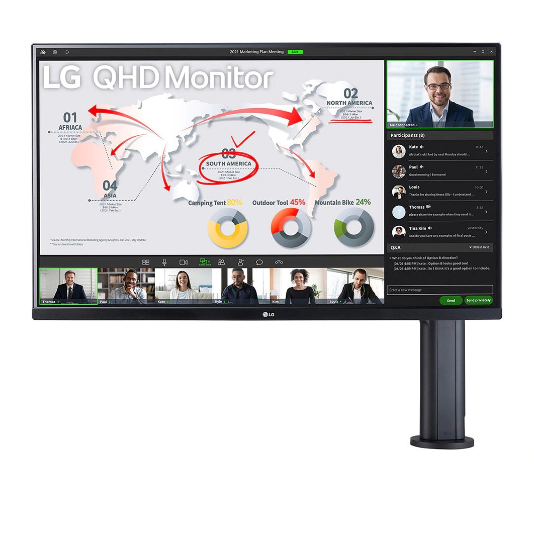 LG전자 360 32QP880 QHD 32인치모니터 게이밍 IPS 피벗 USB C타입 75Hz 전문가용 사무용 리퍼, 80cm, LG전자 360 32QP880 350,000원