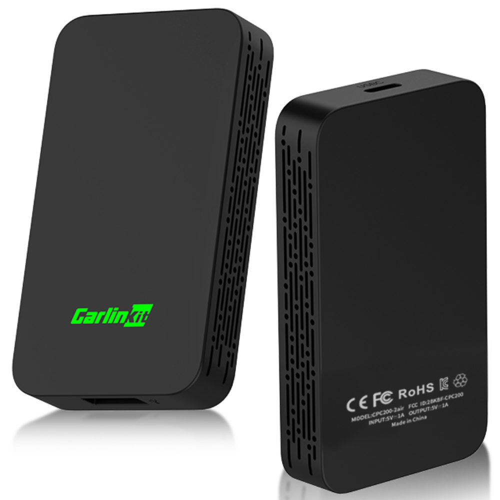 카링킷 5.0 무선 CarPlay 안드로이드 자동 자동차 어댑터 블랙 Wi-Fi 2.4 & 5G 자동차 전자 안드로이드 자동차 무선 동글 지원 GPS 자동차 버튼 특징 64,590원