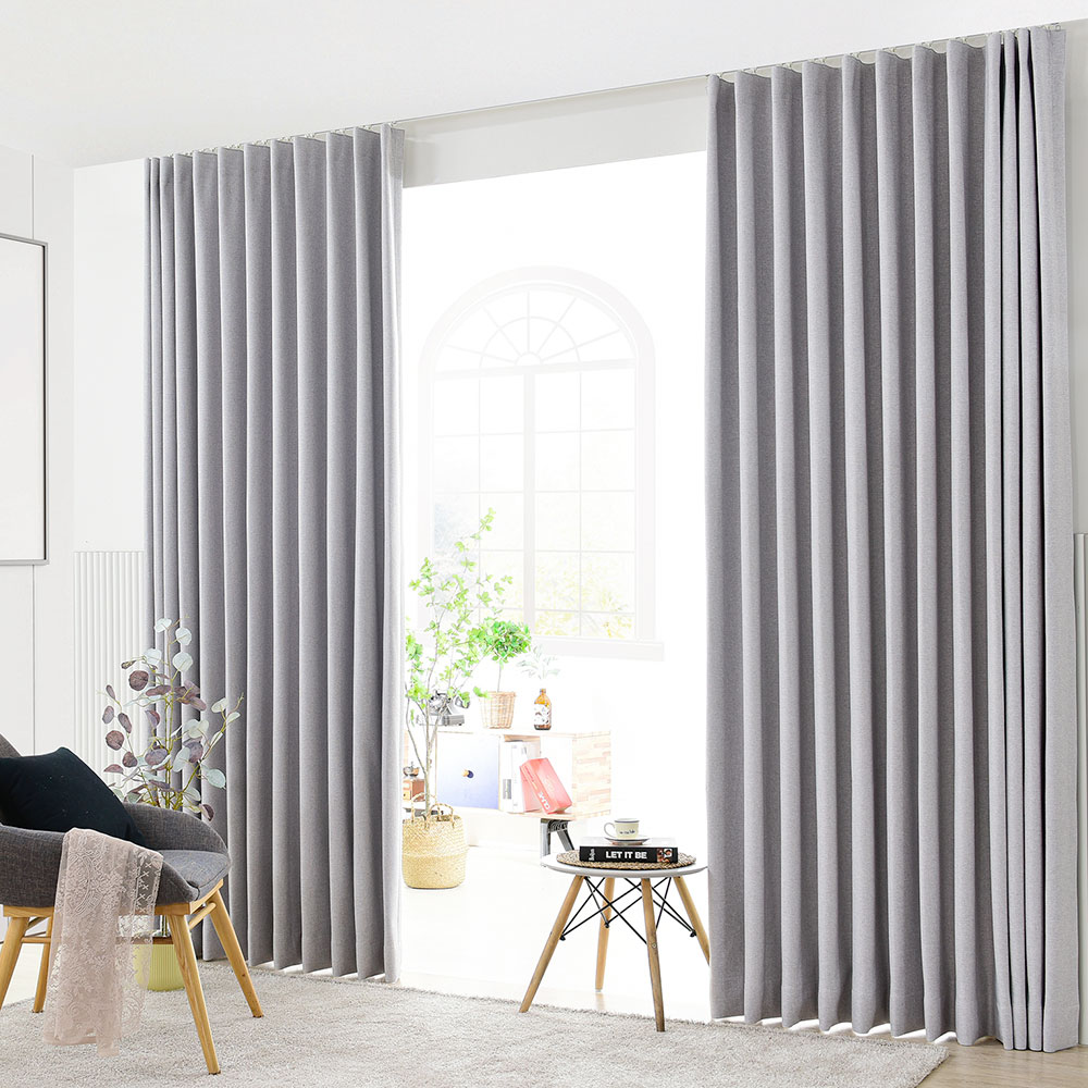 스마일데코 도톰한 사계절 100프로 암막 형상기억 방한방풍 열차단 거실 안방커튼 159,000원