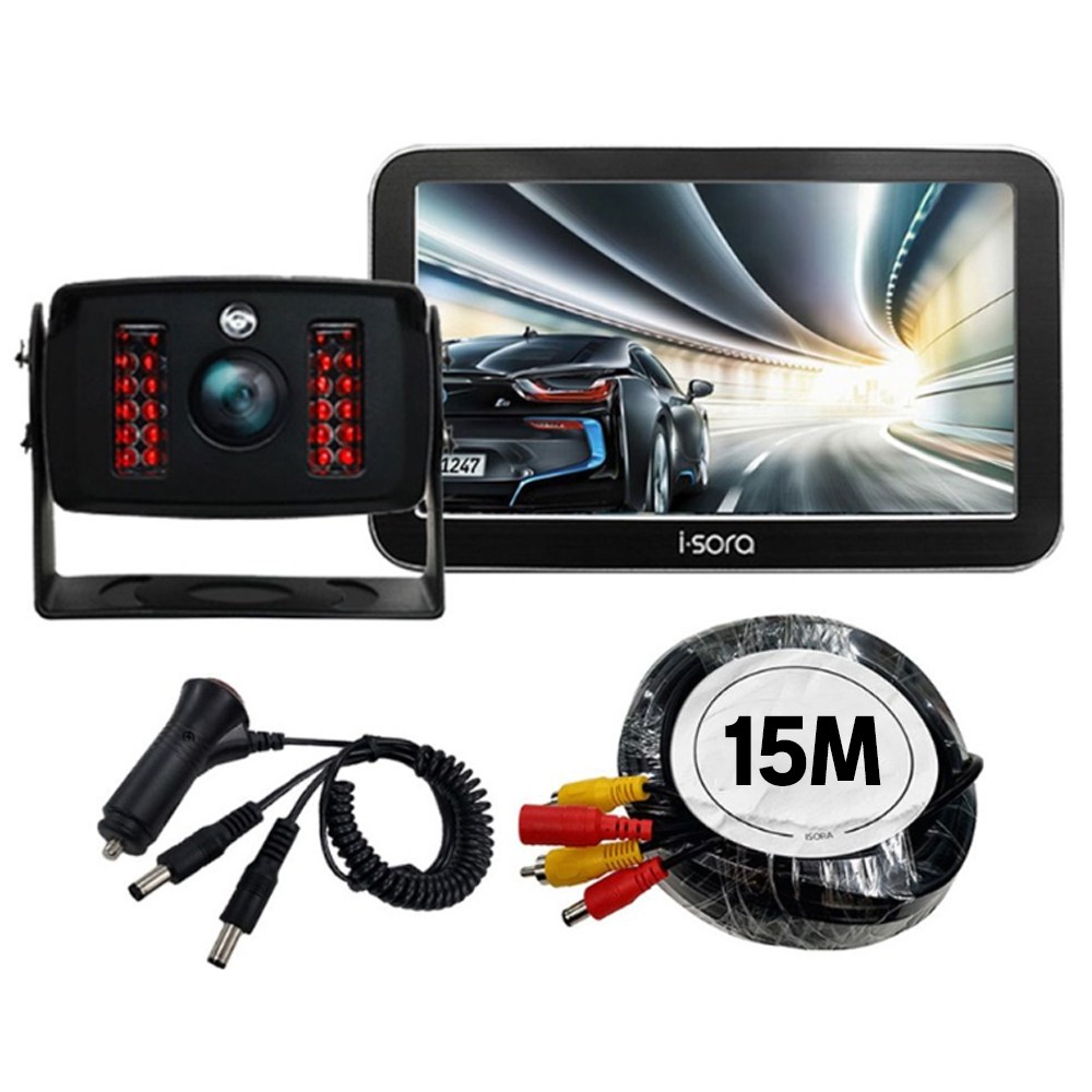 아이소라 소니 207만 화소 적외선 화물차 특장차 후방카메라 풀세트 199,800원