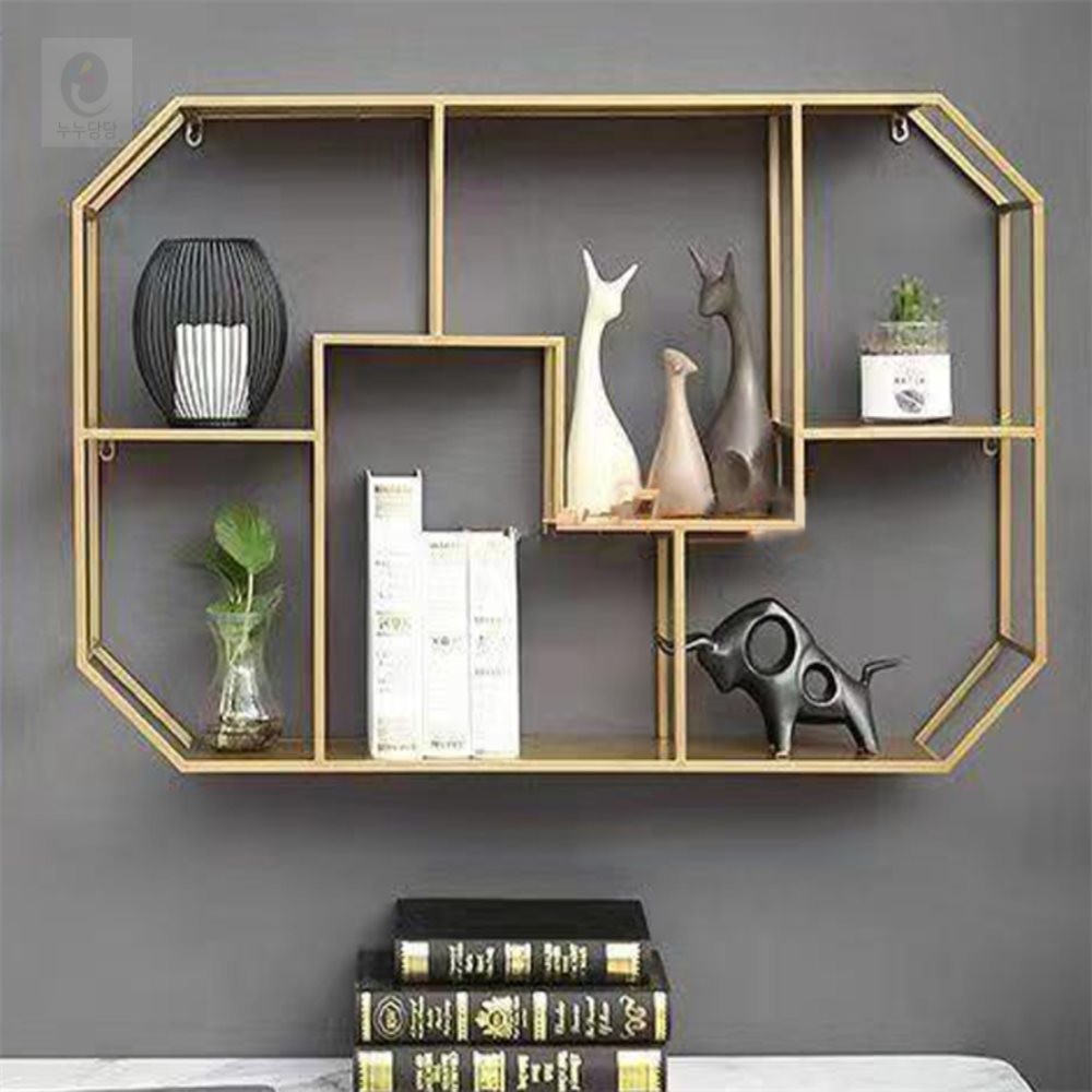 인테리어 스틸 가로 벽 선반 (골드) 액자선반대용 193,900원