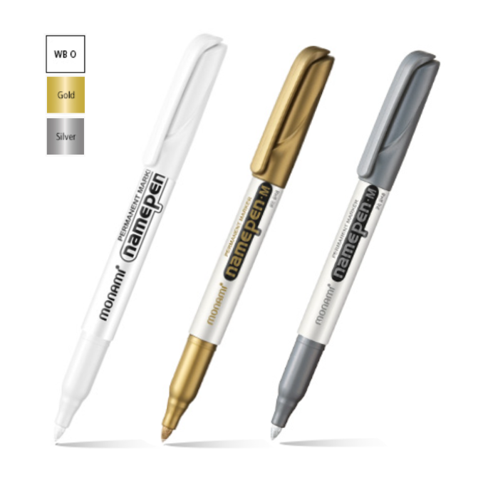LABU 골드 실버 화이트 고급형 네임펜 세트 9,900원