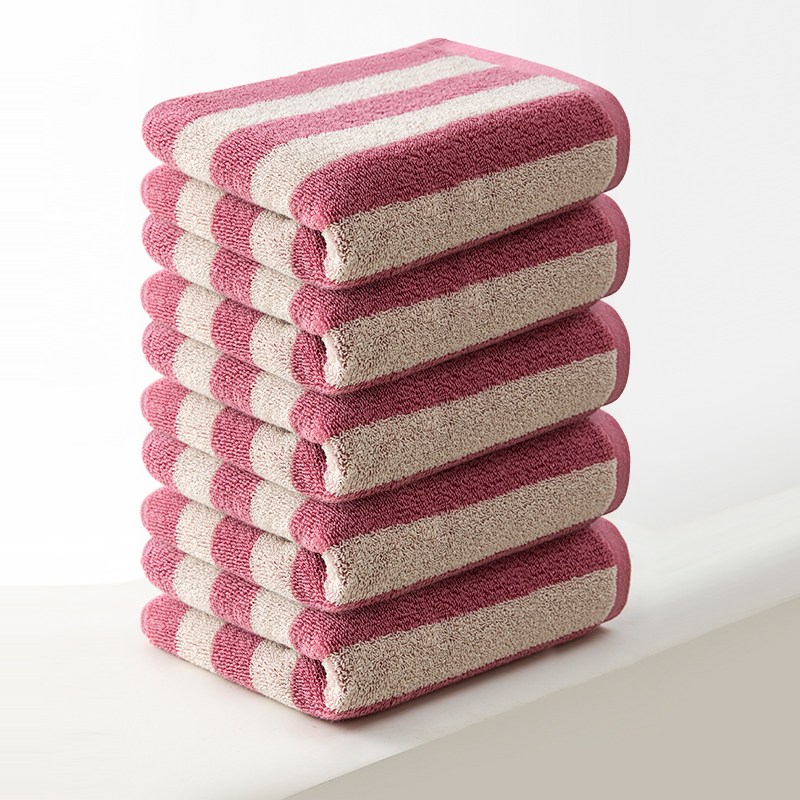 록신 호텔 수건 스트라이프 디자인 선염 40수 코마사 데일리 타월 17,500원