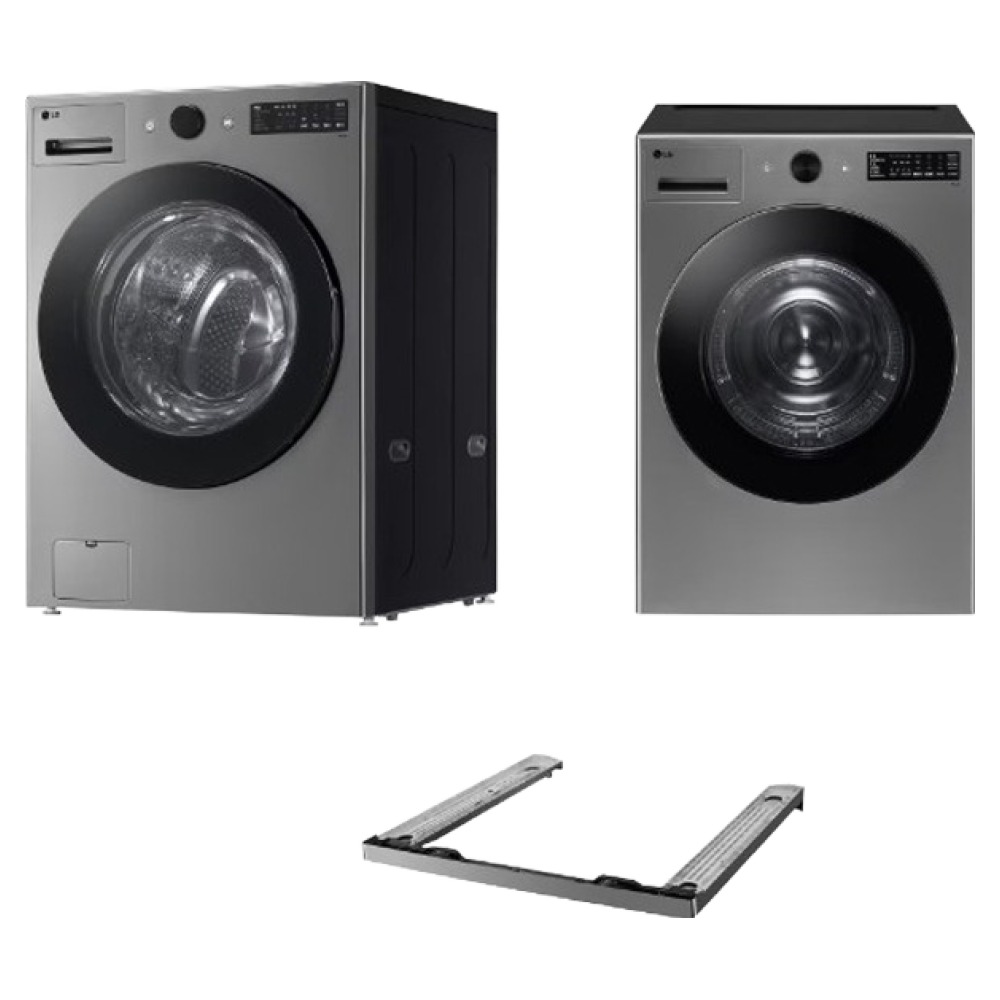 LG전자 트롬 오브제컬렉션 드럼세탁기 + 건조기 + 키트 세트 KFG19VN-8VN 19kg + 18kg 세탁기 방문설치 2,215,260원