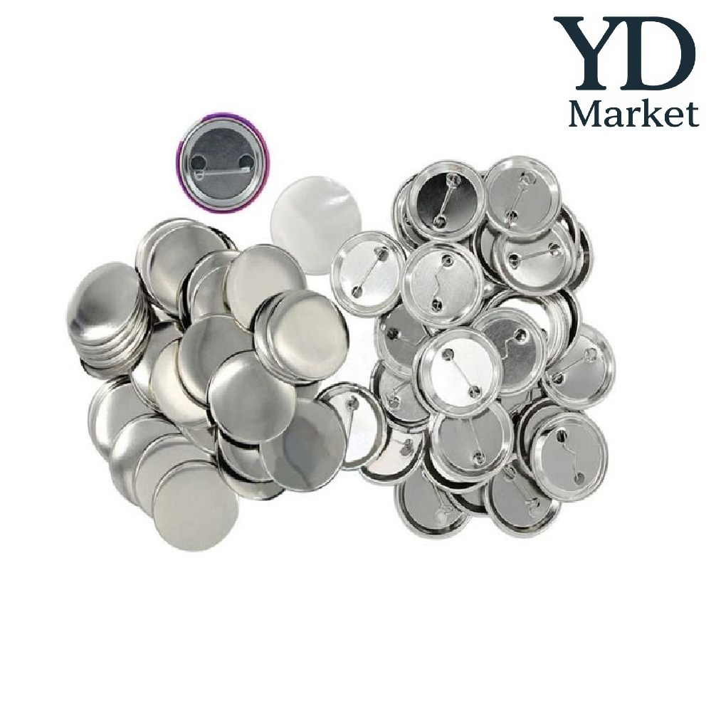 YD market 뱃지 제작 58mm 메달 핀버튼 재료 100개 22,400원