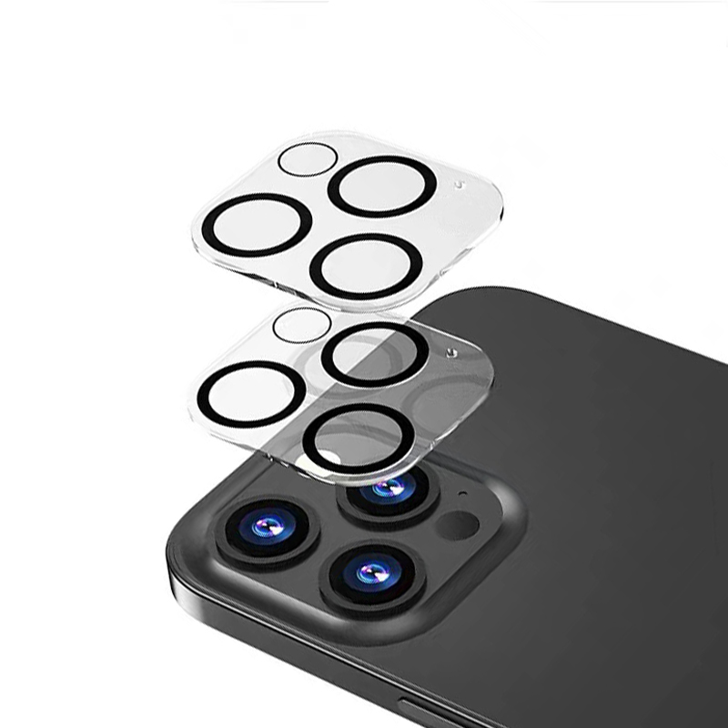 어프리비 카메라 렌즈 빛번짐 방지 풀커버 강화유리 휴대폰 액정보호필름 2p 세트 7,600원