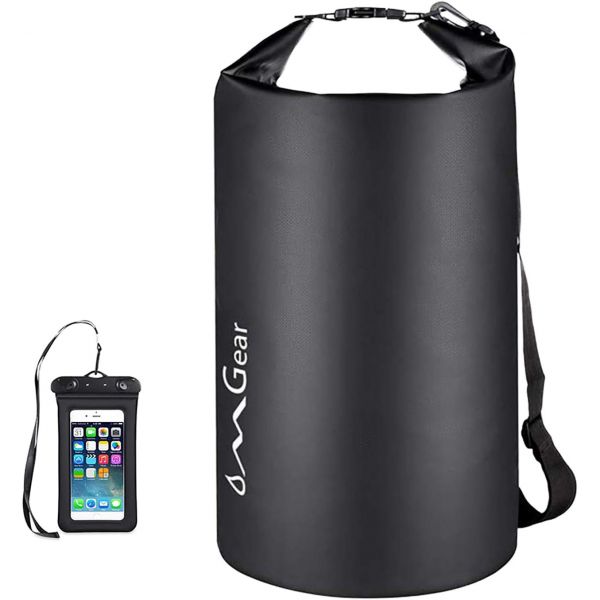 방수가방 물놀이 드라이백 수영장 카약 보트 야외 활동을 위한 OMGear 방수 드라이 백팩 휴대폰 파우치 40L30L20L10L5L 플로팅 48,100원