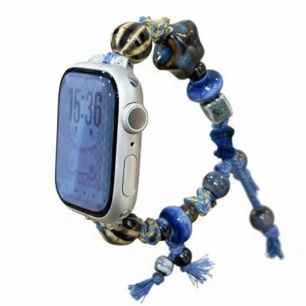 BuGeum 애플워치 호환 팔찌형 밴드 스트랩, 1개, 파란색 13,800원