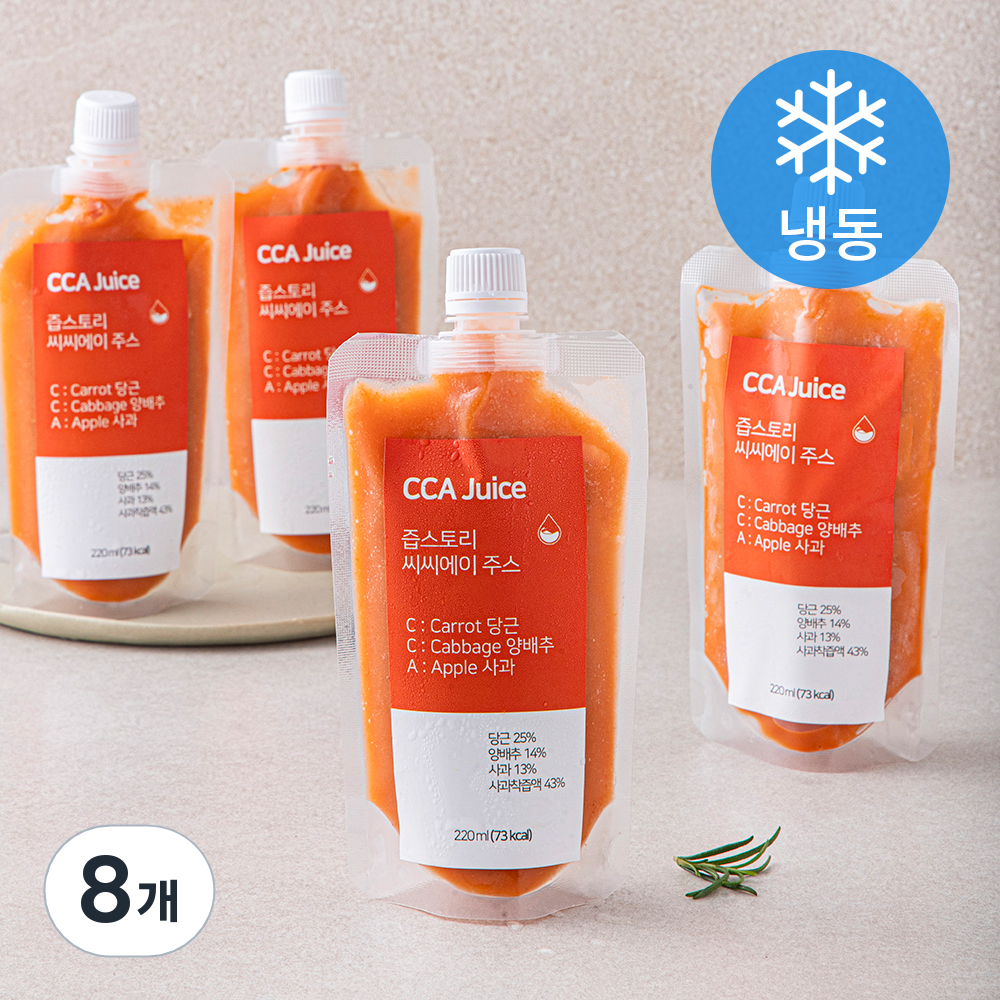 [로켓프레시] 즙스토리 씨씨에이 주스 (냉동) 18,000원
