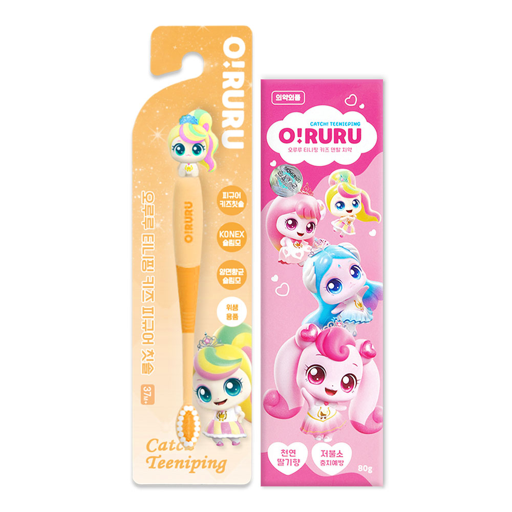 프린세스 캐치티니핑 피규어 칫솔 + 티니핑 덴탈 치약 8,500원