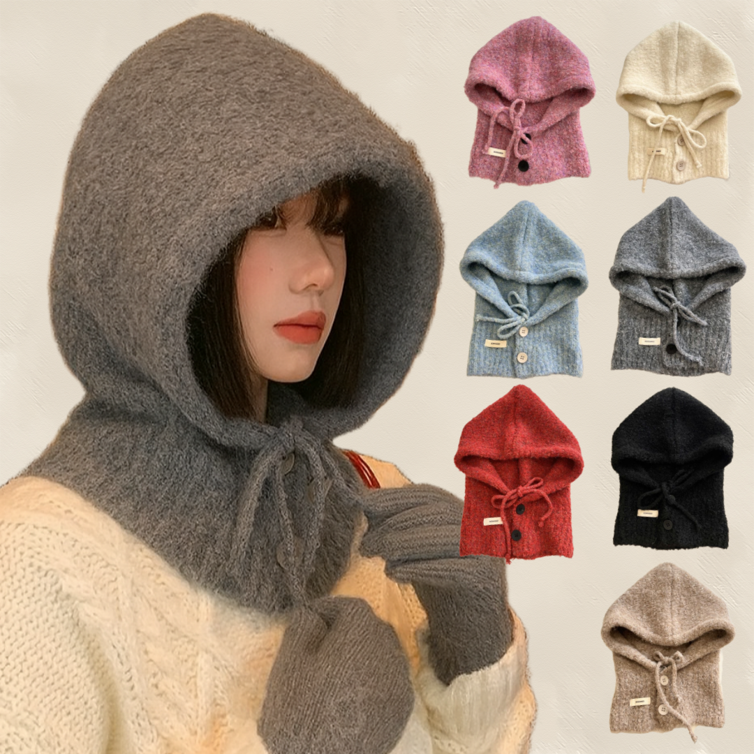 [선착할인] 캐피튜드 바라클라바 남녀공용 도톰한 넥워머 얼굴작아보이는 따뜻한 방한모자 여성 남성 울니트 넥워머 7,900원