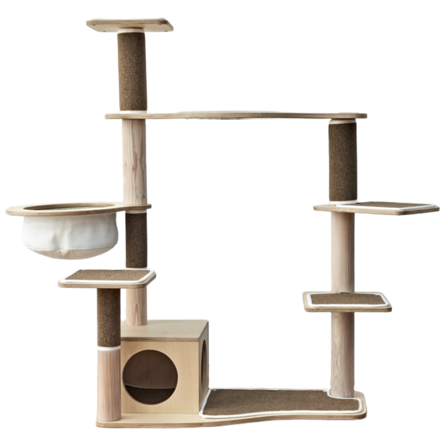 고양이 중형 원목 캣타워 브릿지캣타워, 민트, 1개 659,000원