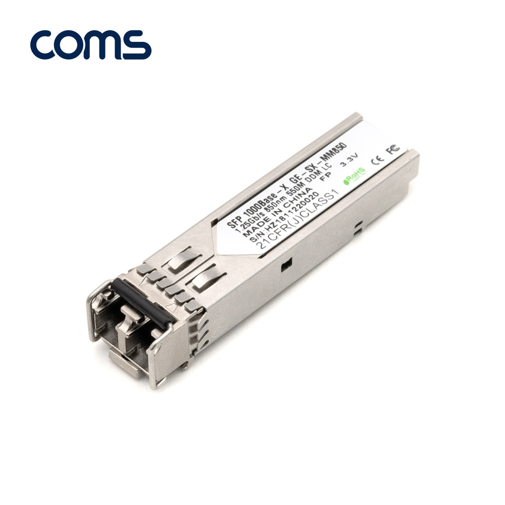 Coms 광 모듈(GBIC) 지빅 멀티모드용 / SFP 1000BASE-X 1.25Gb/s 850nm 550M Gigabit BF176 25,400원