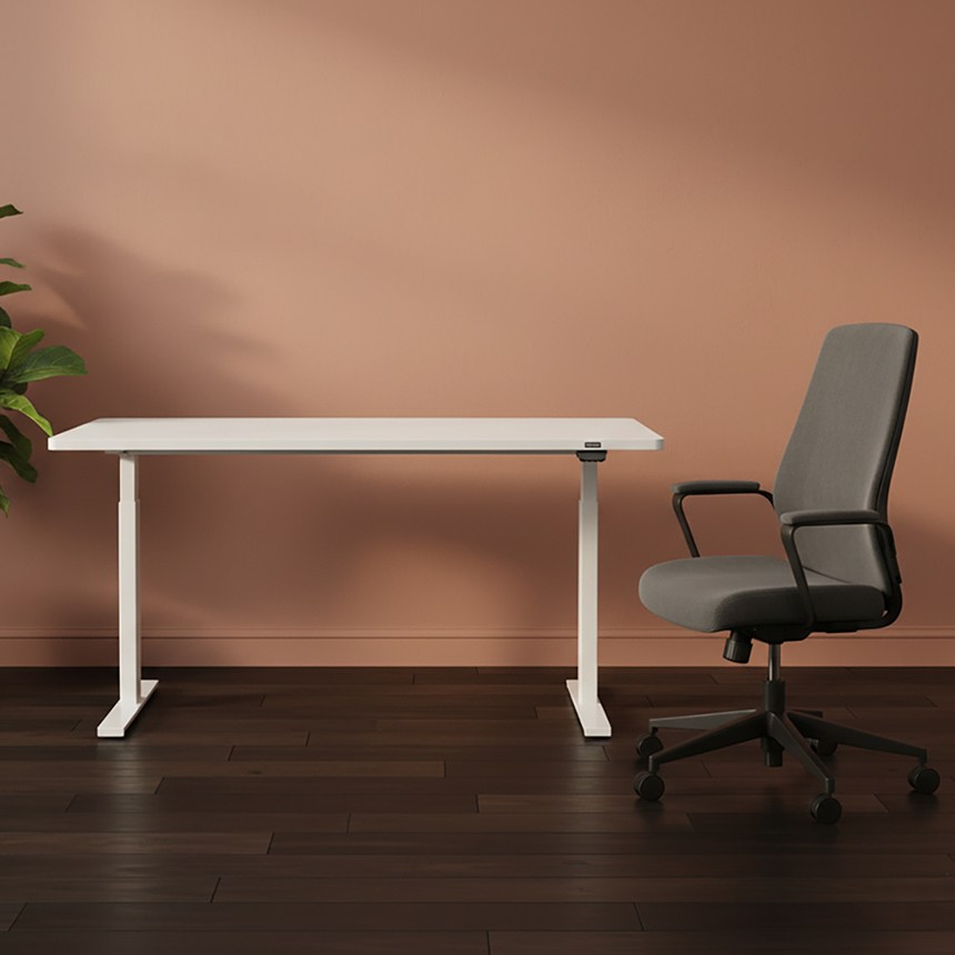 에렉투스 슈퍼매트 리낙 듀얼 높이조절 모션데스크 화이트 1200x600 프리미엄 1,214,000원