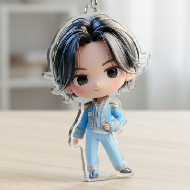 왕자빈 키링 (한정판) 귀엽고 사랑스런 김용빈 사랑빈 굿즈 12,890원