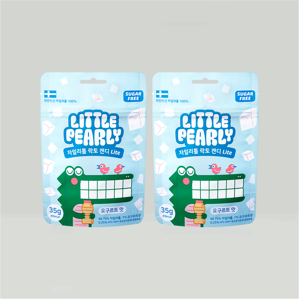 리틀펄리 유아 어린이 자일리톨 장유산균 무설탕 캔디 라이트 요구르트맛 10,490원