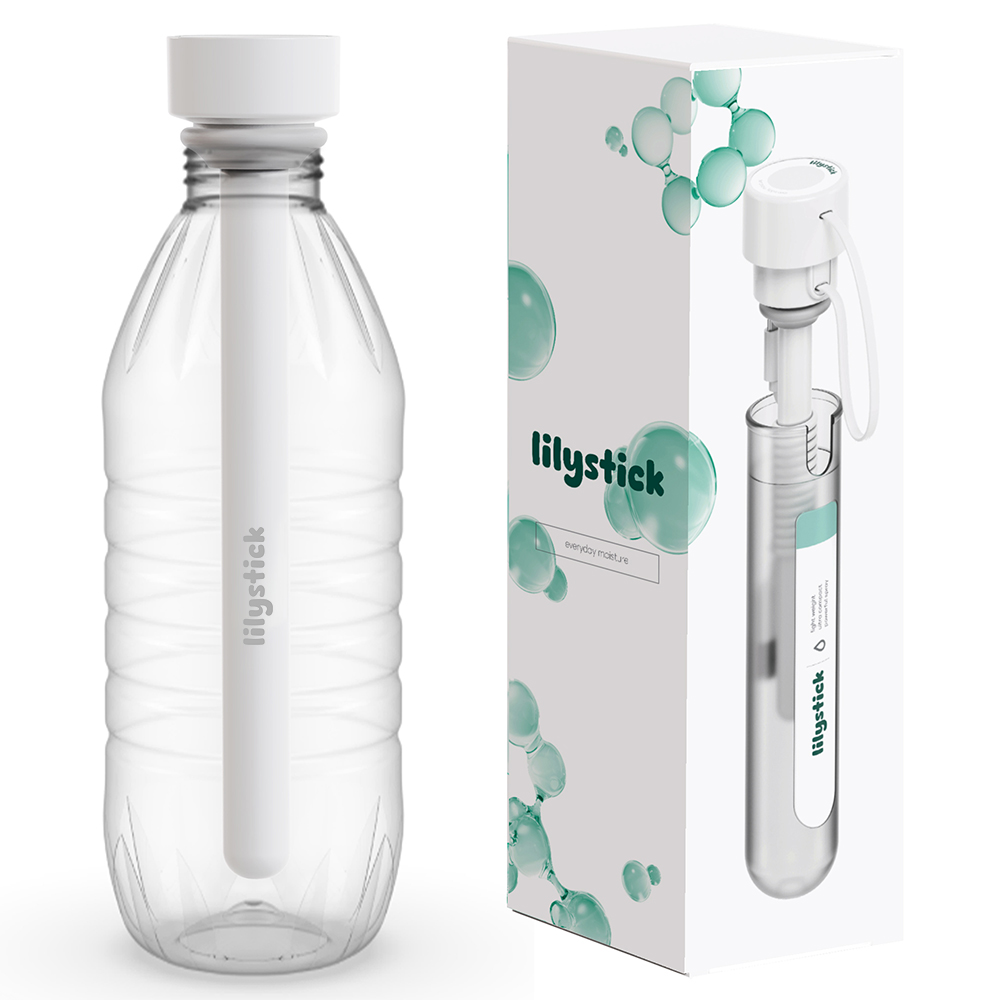 아이엠듀 릴리스틱 미니가습기 사무실 탁상용 생수병 휴대용 대용량 초음파 USB 가습기, lilystick 24,900원