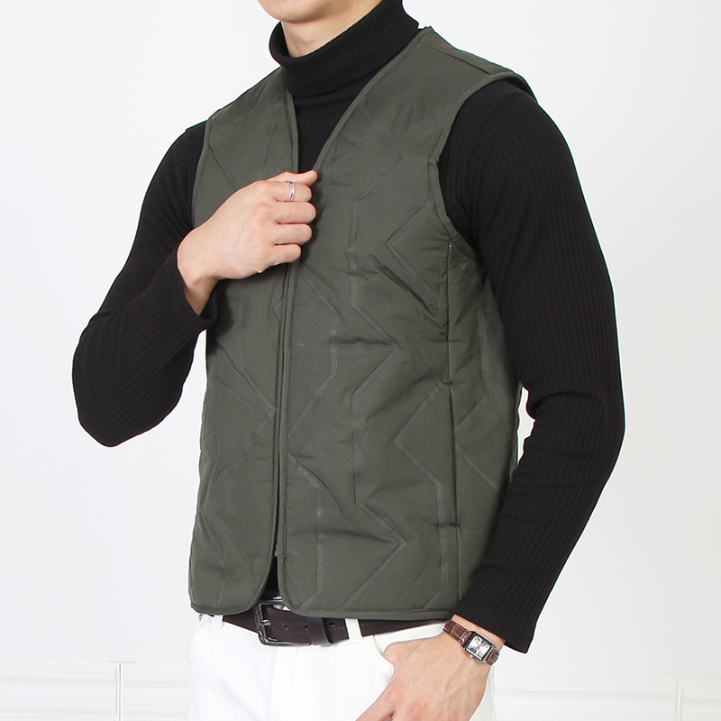 마인플로우 남성용 경량 패딩 조끼 HA329 18,650원