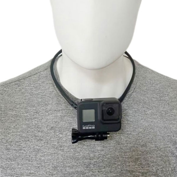 make speed 듀얼 액션캠+핸드폰 넥 마운트 거치대 12,000원