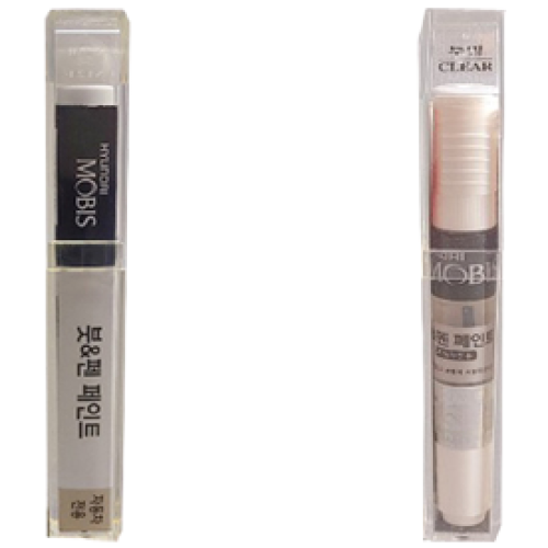 순정품 현대모비스 제네시스G80 PH3 비크블랙 붓펜 + 투명붓펜 자동차 도색 차량용 카페인트, 1개 22,000원