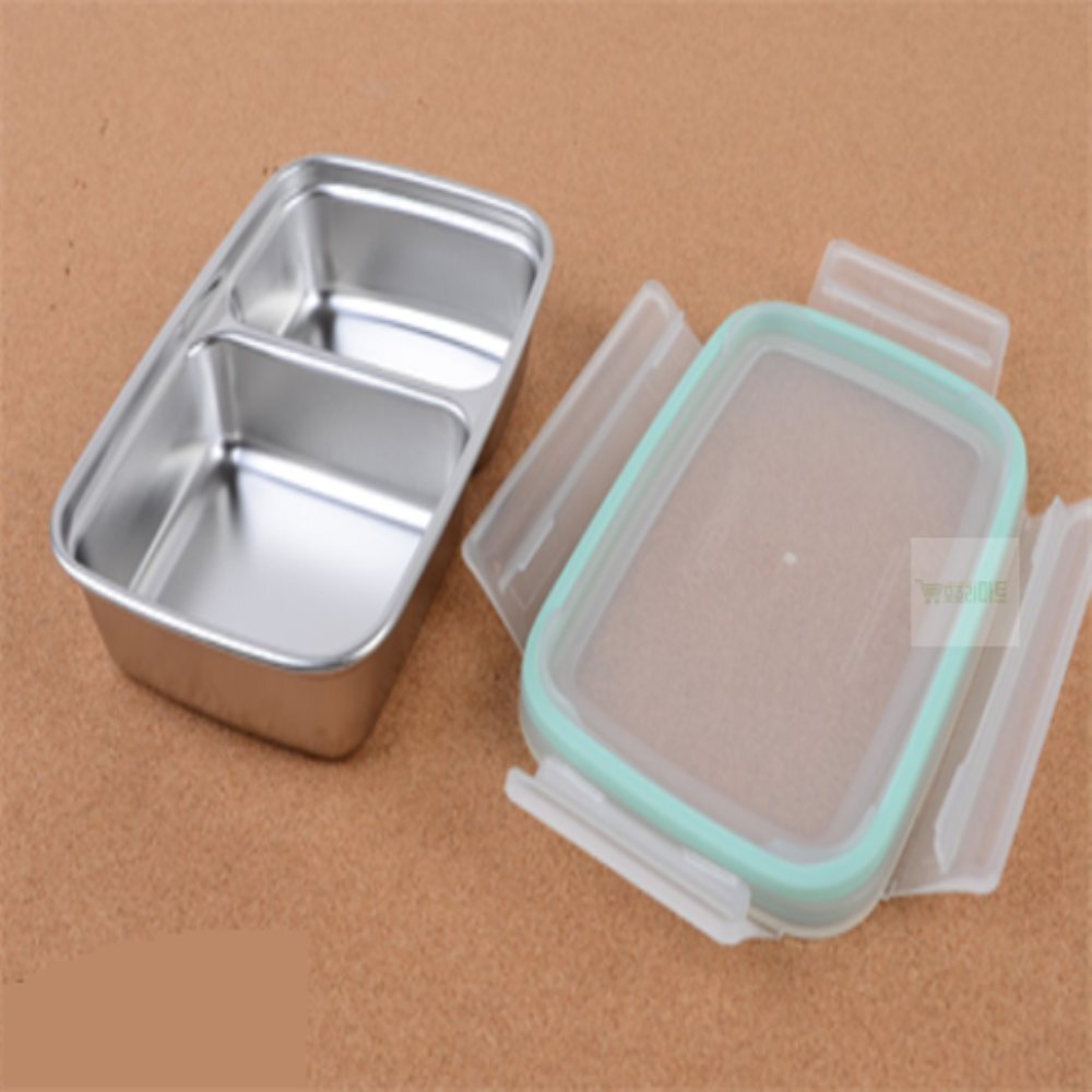 스텐 칸막이 반찬통 밑반찬 소분 용기 2칸 4칸 6칸 나눔 도시락 실리콘 밀폐 보관 분리 원형 사각 담는 통, 1개 24,890원