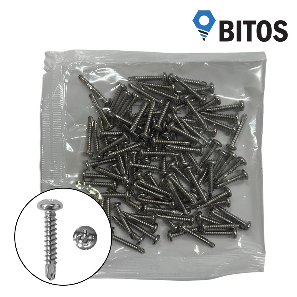 소포장 스텐 직결 피스 서스 철판피스 SUS 둥근머리, 1세트 6,900원