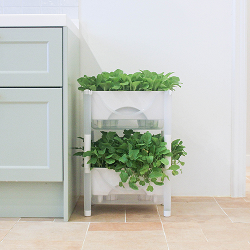 플라팜 라운드 저면관수 화분 2단 24,600원