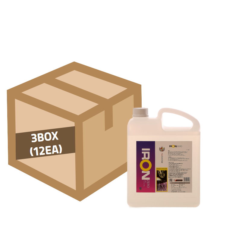 TAC시스템 아이언제로 3BOX(12EA) 구매 시 클레이바 100g(색상랜덤) 증정 철분제거제 낙진제거 141,000원