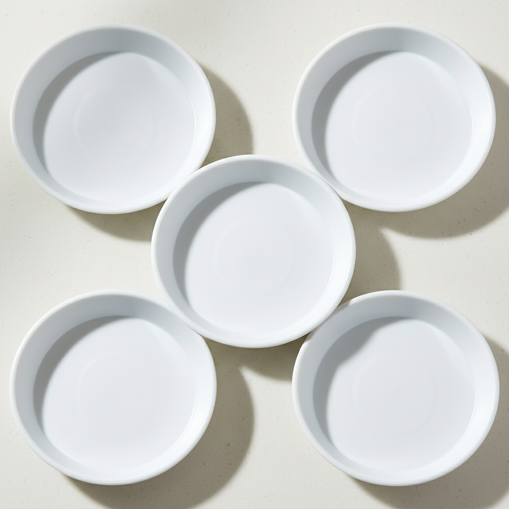 앙플랜트 동그라미 화분받침, 화이트, 5개 5,990원