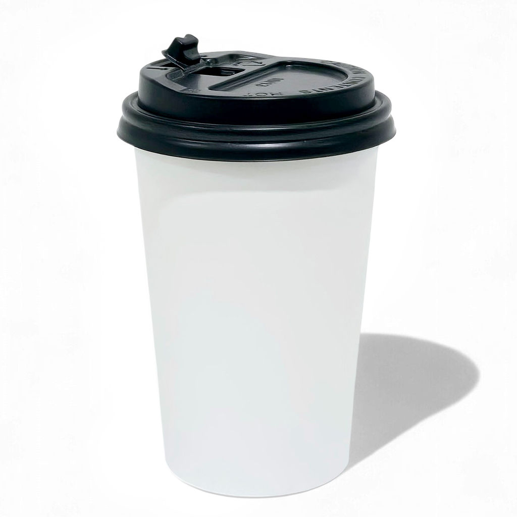 [세트] 국내생산 13온스종이컵 화이트칼라100개+뚜껑100개세트/테이크아웃/카페커피컵, 1개 9,840원