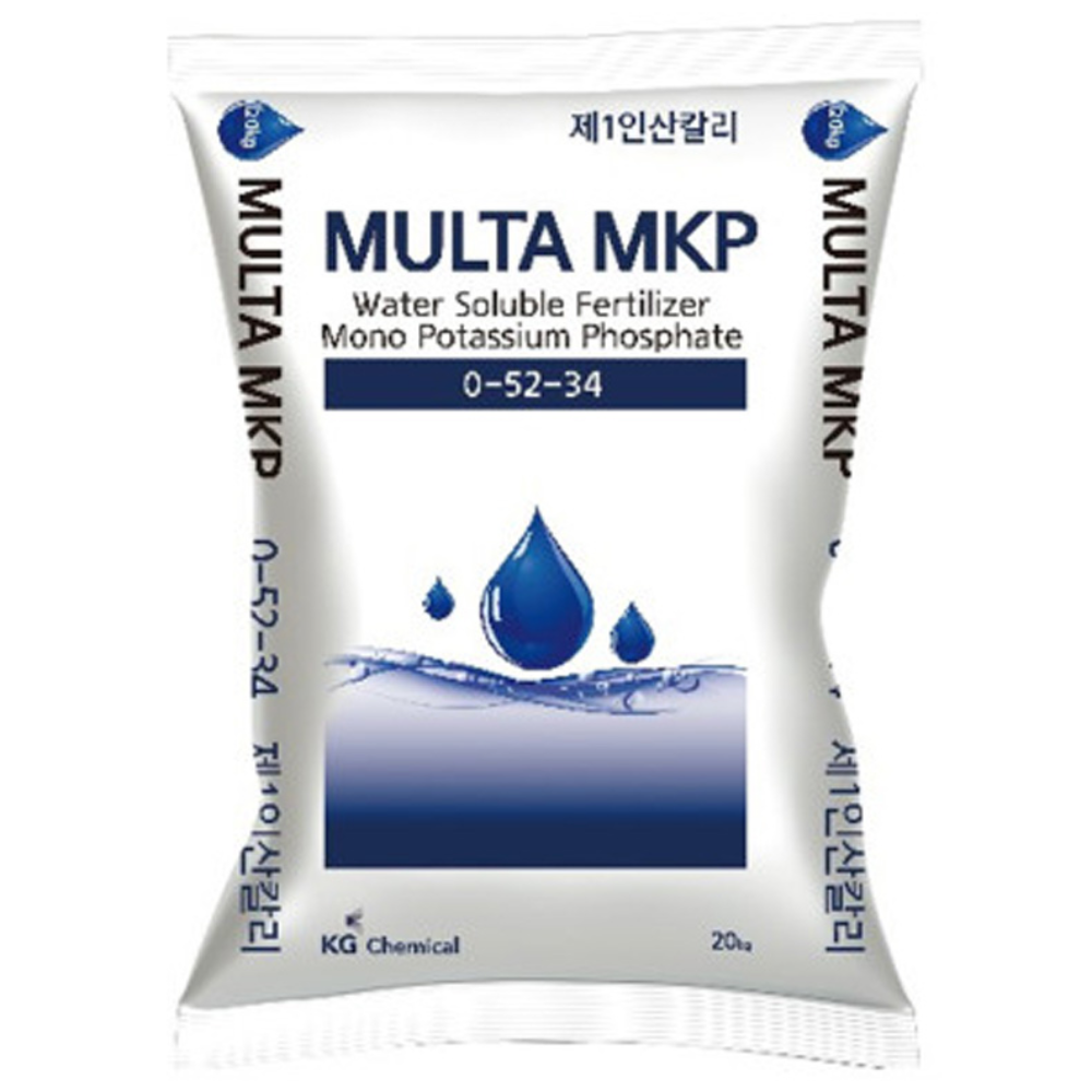 KG케미칼 물타 MKP 수용성 인산가리 20kg 인산칼륨 비료, 1개 81,400원