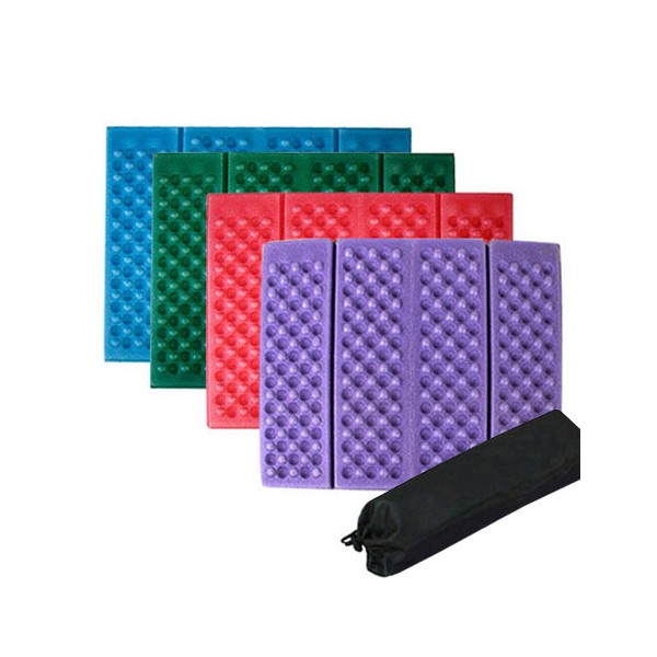 국산 엠보싱 4단 접이식 등산방석 (가방포함) , 낚시 캠핑 깔판 깔개 방석 6,610원