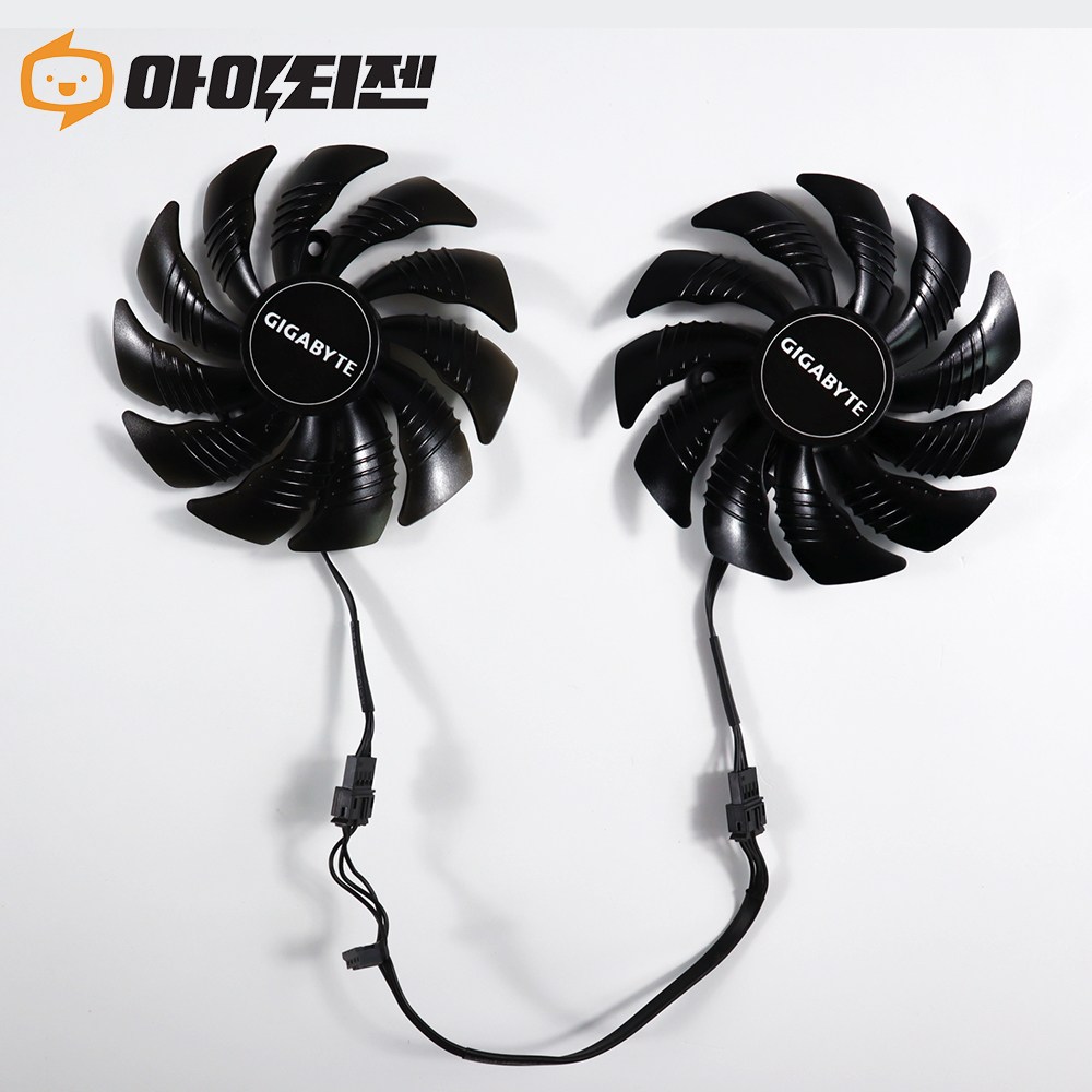 기가바이트 GTX1060 RX570 RX580 RTX2060 그래픽카드 팬 수리 교체 쿨러 T129215SU 12,900원