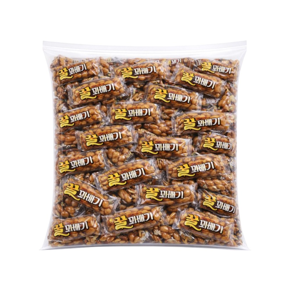 한입쏙 미니 꿀꽈배기 대용량 200개 개별포장 사무실 탕비실 간식 18,000원