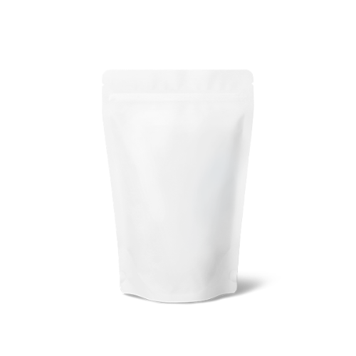 [소프트팩] NEW 무광 화이트 유니소재 지퍼스탠드봉투 (100장) 38,500원