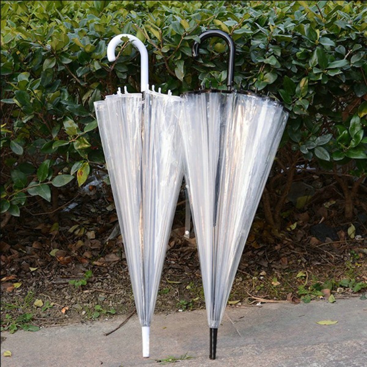 렌코리아  1+1 16살대  튼튼한  블랙라인 투명자동우산 12,980원