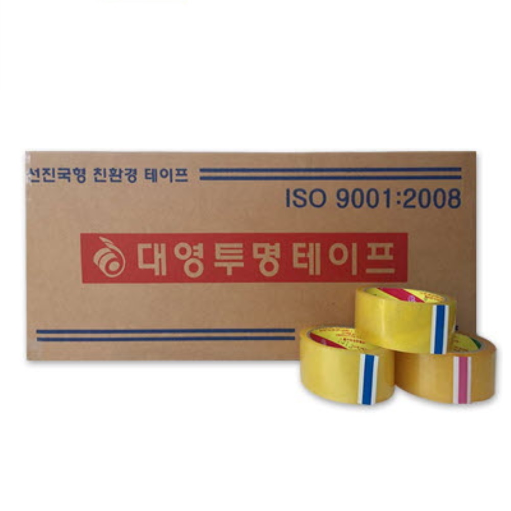 대영 라바테이프-투명/48mm*40M/1박스=50개 69,900원