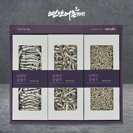 온누리10혜택완도 명산지 특선 멸치세트 1호대멸300g소멸280g세멸300g품질보장, 1개 89,360원
