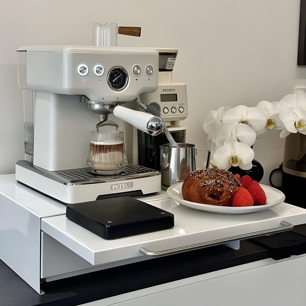 CK리빙 정수기 커피머신 컵정리함, 1개, 화이트 64,800원