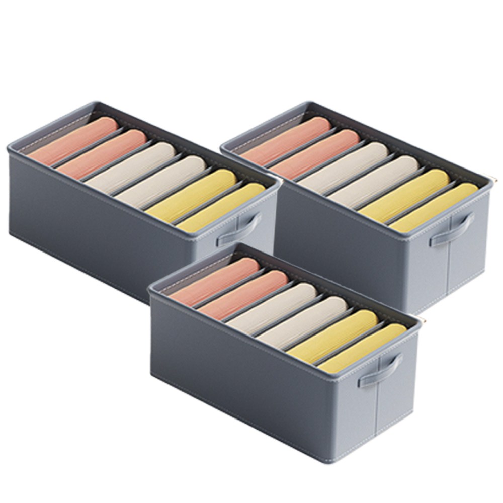 레디박스 칸막이 여름 겨울 의류 보관함 수납 관리 옷정리함, 3개, 그레이 12,900원