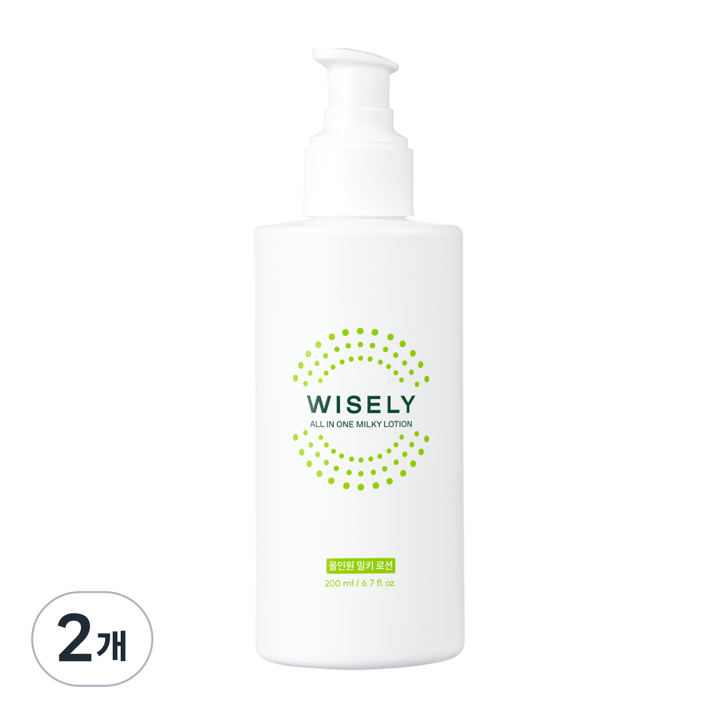 와이즐리 남성 올인원 밀키 로션, 2개, 200ml 15,790원