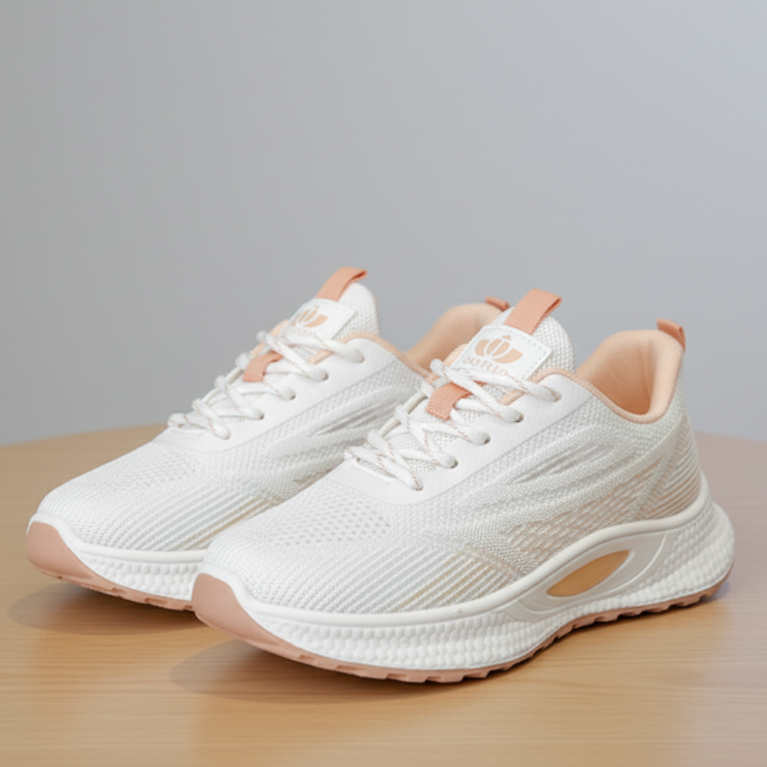 에쉬울프 여자 초경량 통풍 스니커즈 조깅 헬스신발 런닝화 트레킹화 탁구화 테니스화 배드민턴화 16,350원