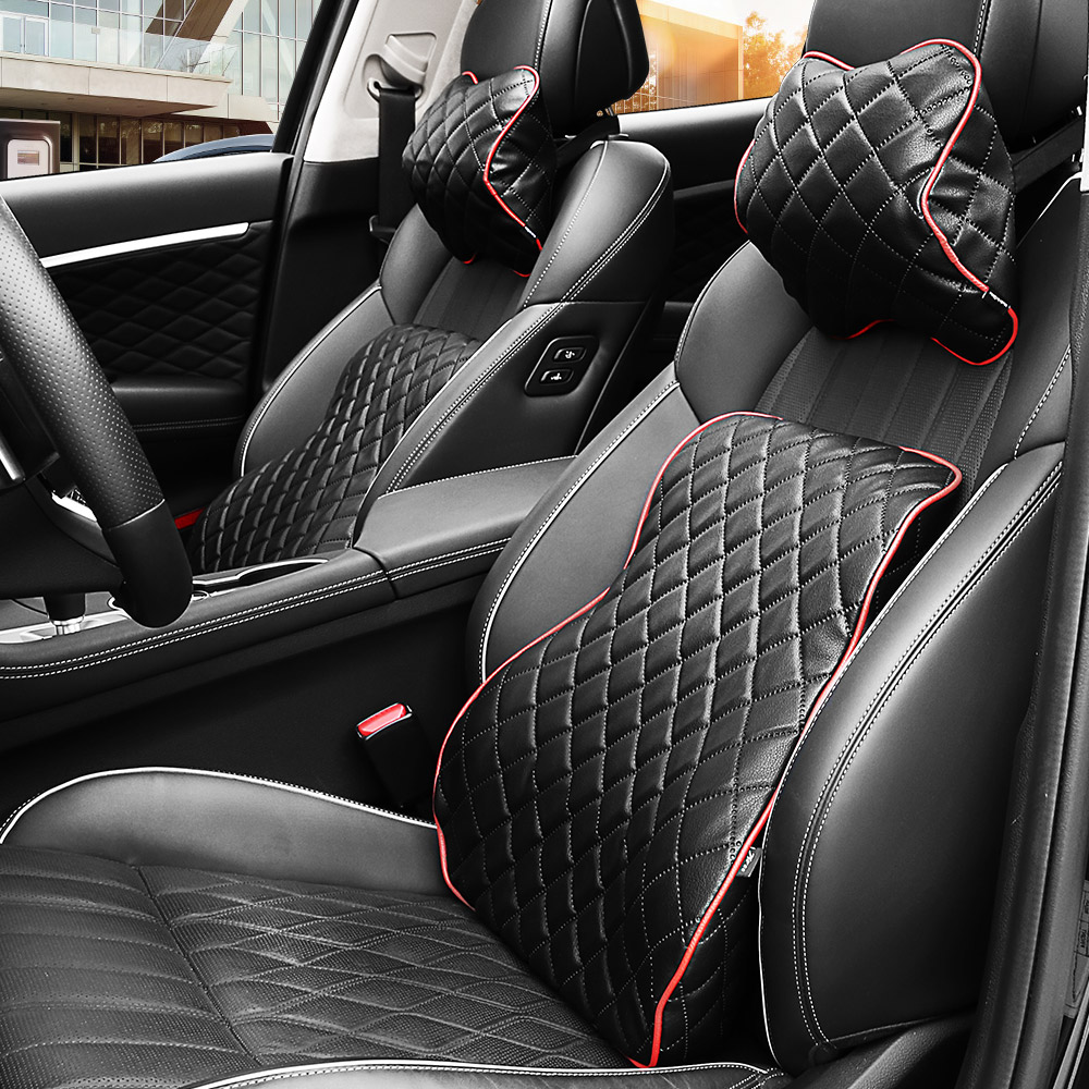 엑스핏 3세대 고밀도 메모리폼 차량용 목쿠션+허리쿠션 롱타입 30,300원