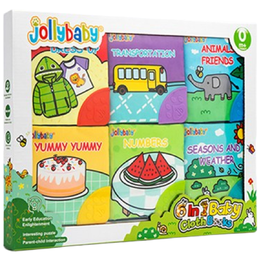 졸리베이비 신생아 치발기 티더 헝겊책 4종 세트 (선물용 쇼핑백 포함), 1개 36,500원