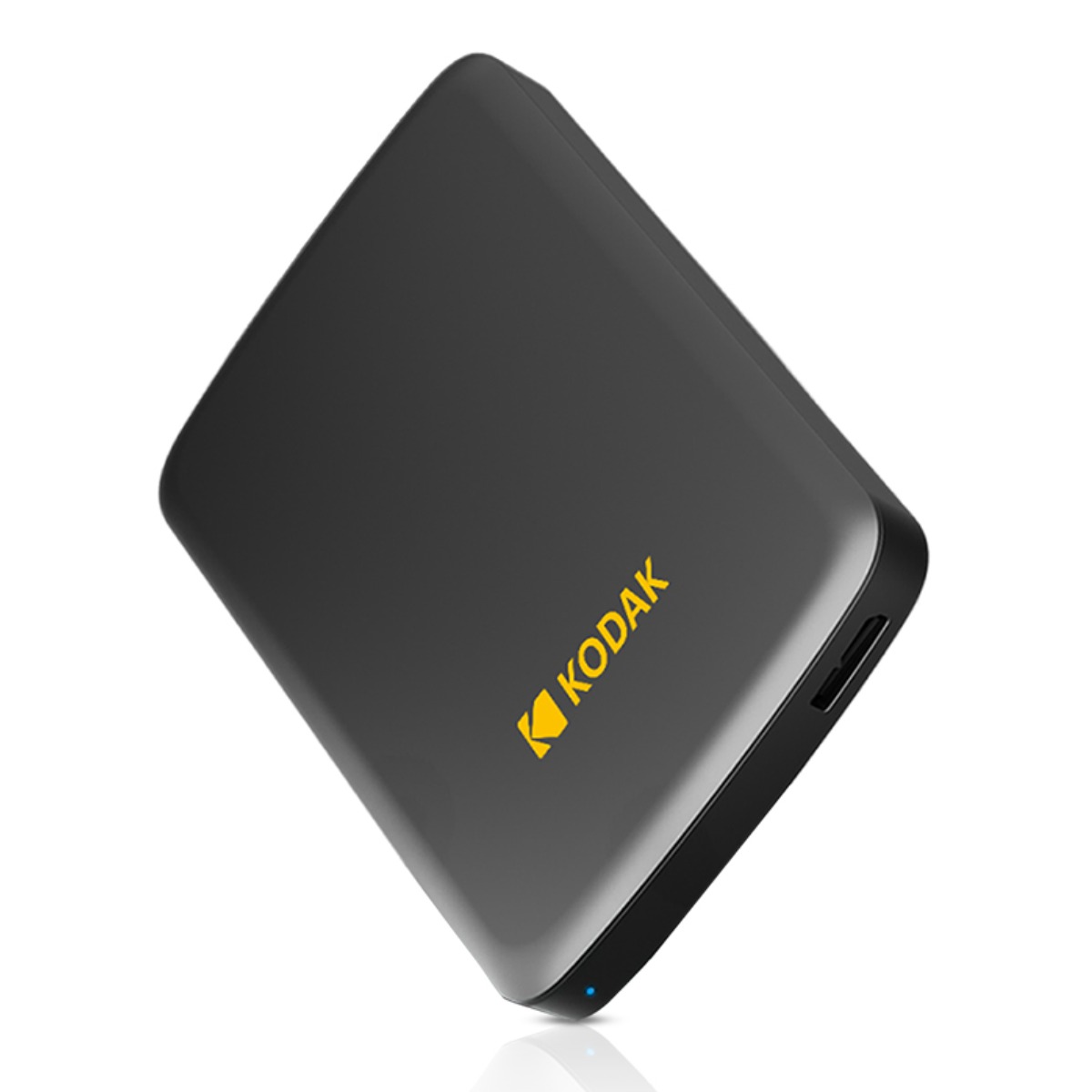 코닥 1TB외장 하드 드라이브는 USB 3.0-Micro 마이크로 인터페이스를 대용량 휴대용 하드 드라이브 초고속 휴대용 하드 드라이브로 MacBook 및 Window, 검은색, 500GB 101,000원