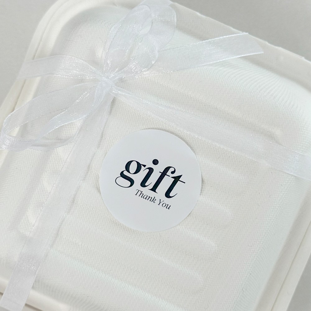 선물 땡큐 리뷰 배달 서비스 원형 스티커 로엣 [Gift], 50개 7,000원