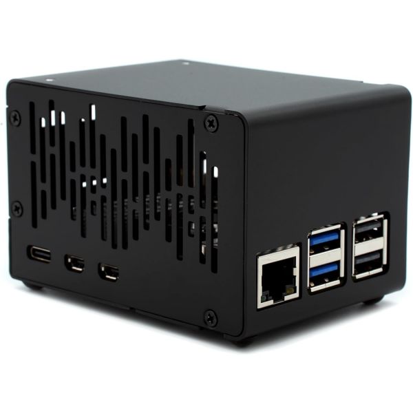 KKSB Cases 라즈베리 파이 5 케이스 공식 액티브 쿨러 모자 및 애드온 보드를 위한 공간 83,900원