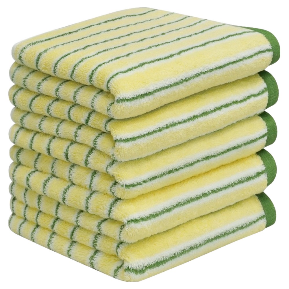 어메니티타올 시그니처 세면 타올 200g 40수 코마사, 시트러스 옐로우, 5개 50,000원